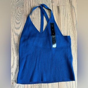 Banana Republic Ribbed Sweater Crossbody Top